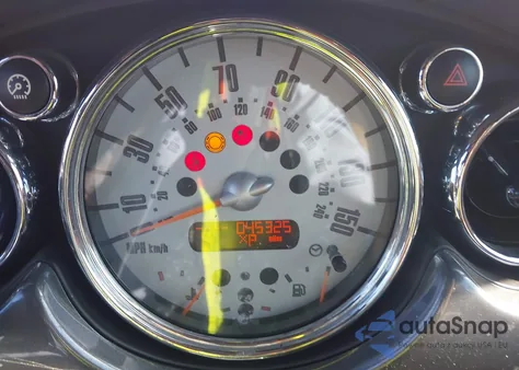 2007 Mini Cooper z USA, uszkodzony, nr VIN WMWRF335X7TG17591